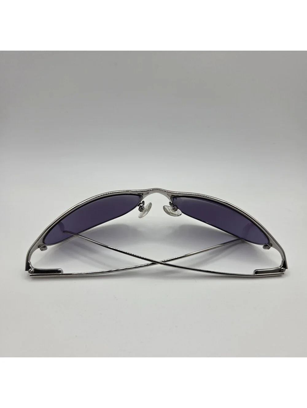 Rare Discontinued Coloreyes Sunglasses 2R Italy - Color Eyes Glasses - Silver